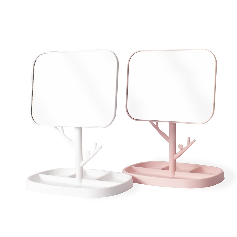 Espelho de Mesa Plástico